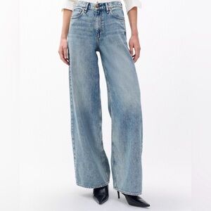 rag & bone 29 Sofie High Rise Wide Leg Beverly Women’s Blue Jeans Pants Baggy
